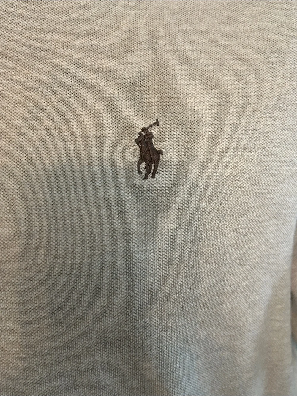 Polo Ralph Lauren Sz XL Tan Collared Polo Shirt